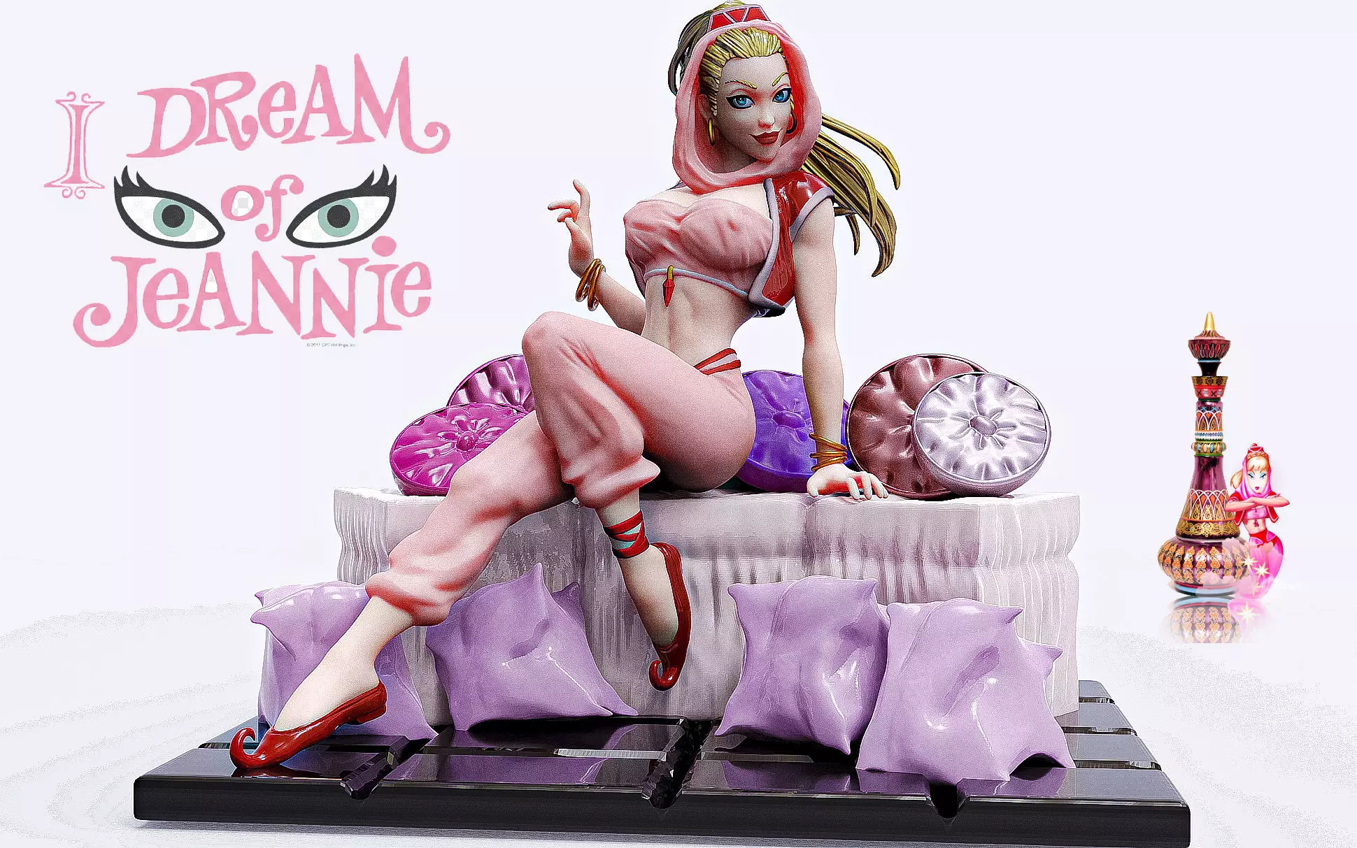 I DREAM OF JEANNIE 3D print model_0