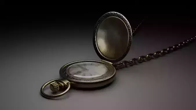 Stylised Pocket Watch 