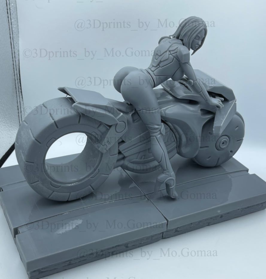 ALITA -MOTORCYCLIST 3D print model_2