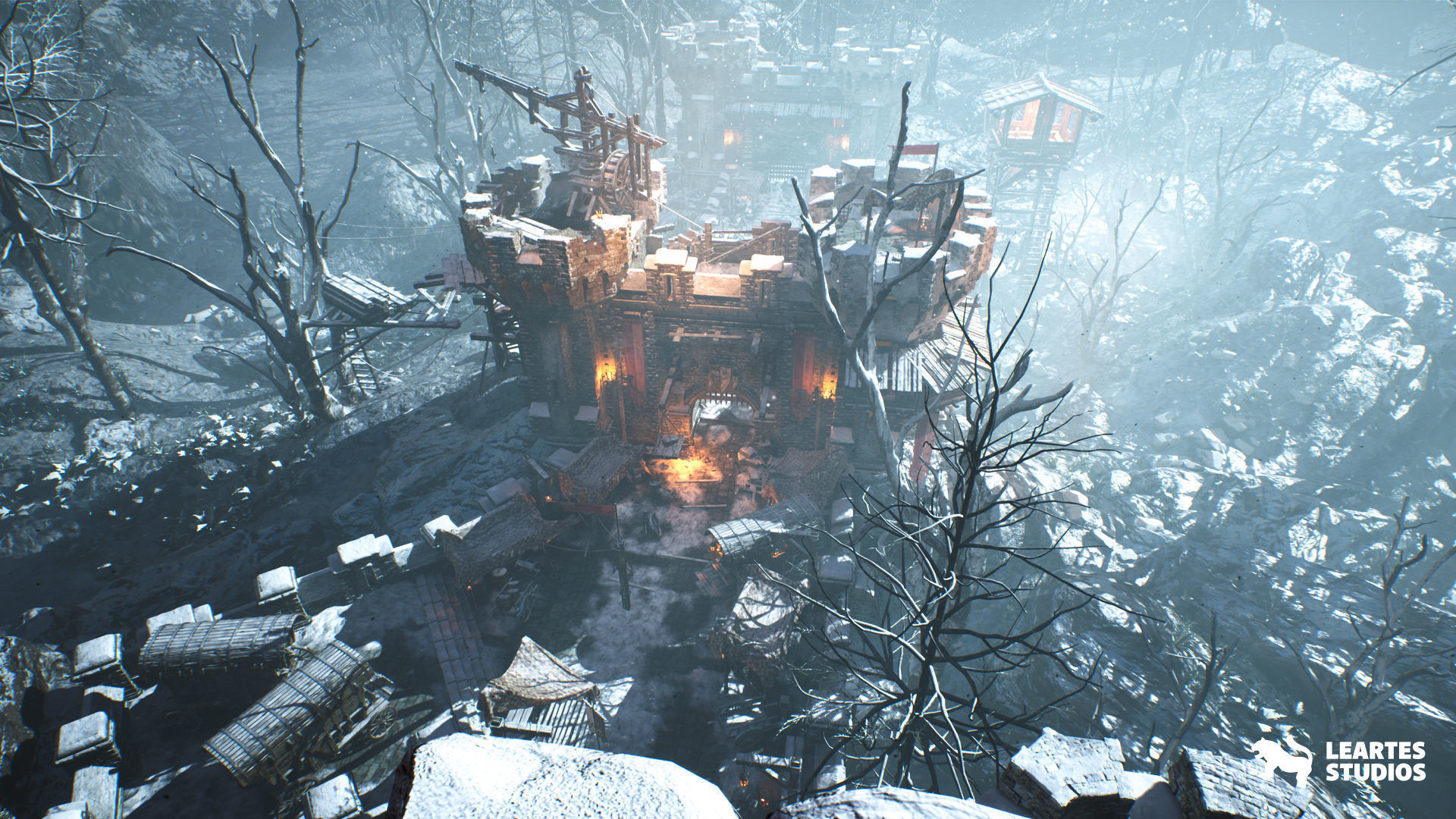 Siege of Ponthus Environment Low-poly 3D model_12