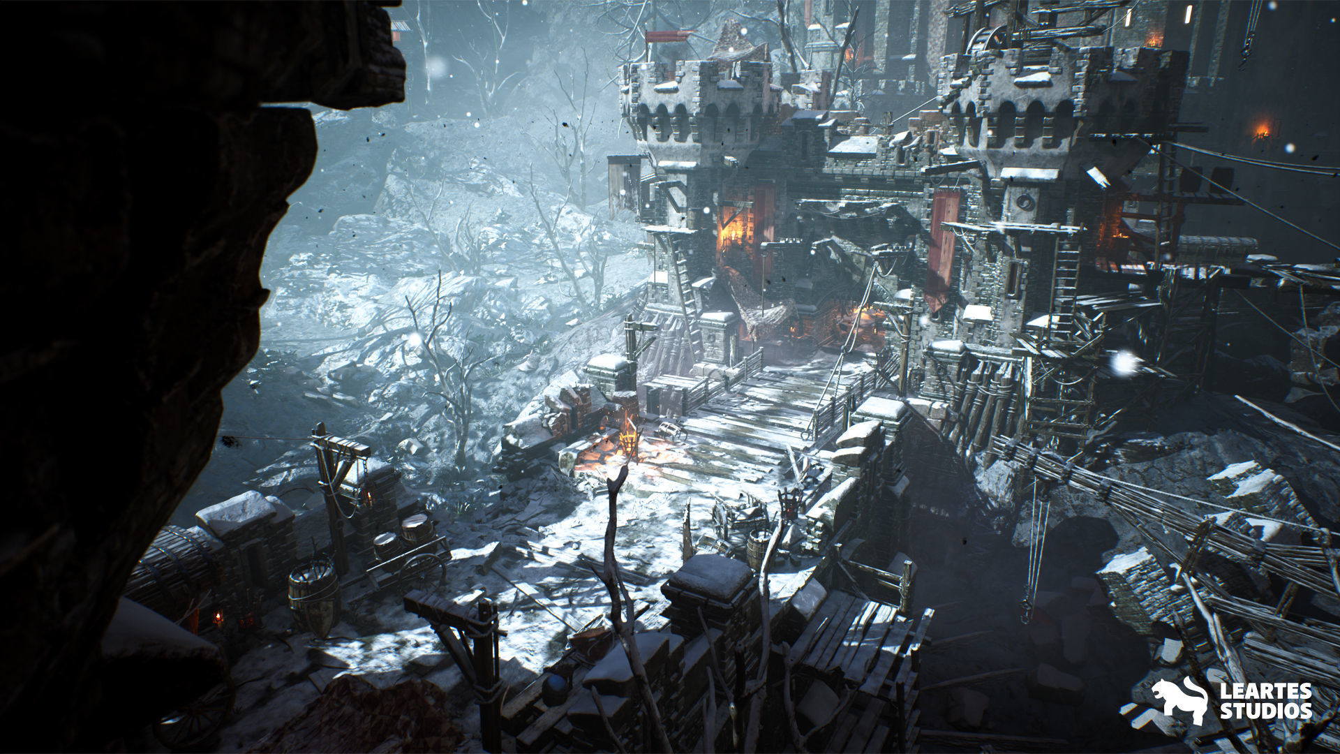 Siege of Ponthus Environment Low-poly 3D model_8