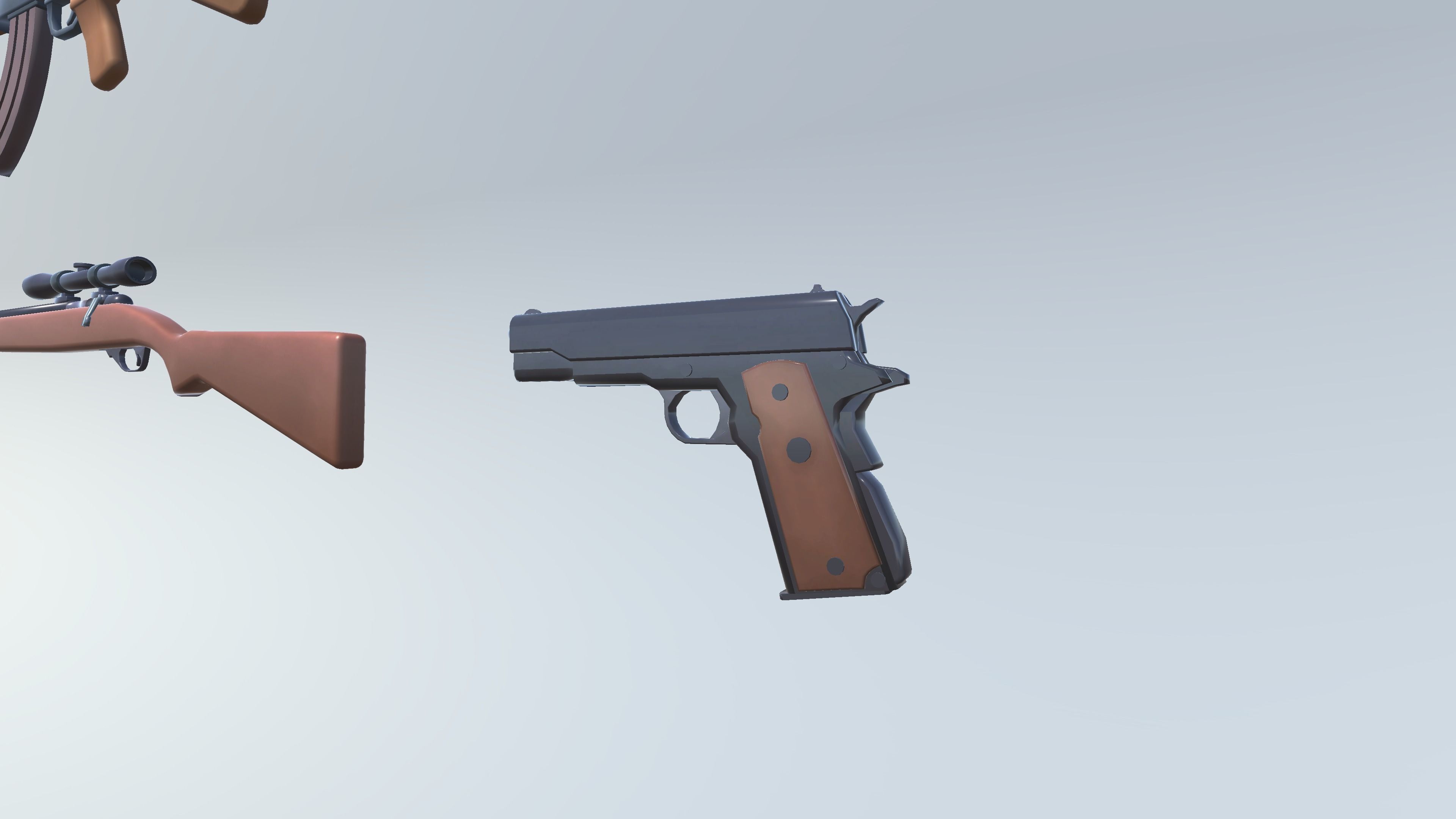 Stylized Weapons - Game Ready Low-poly 3D model_2