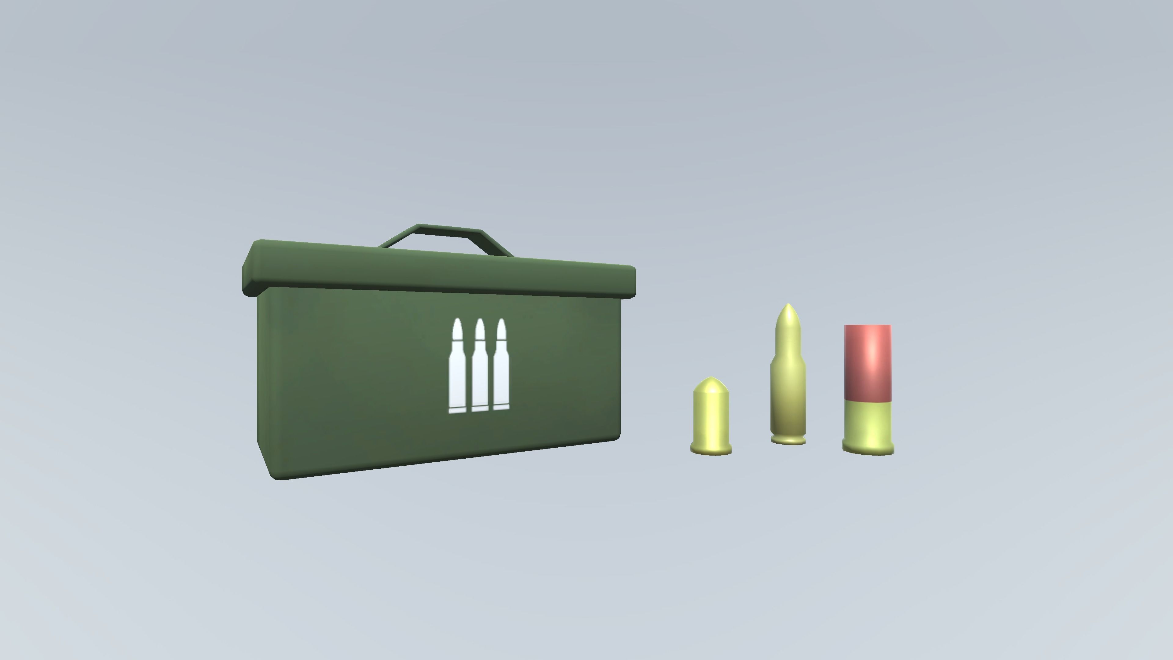 Stylized Weapons - Game Ready Low-poly 3D model_5