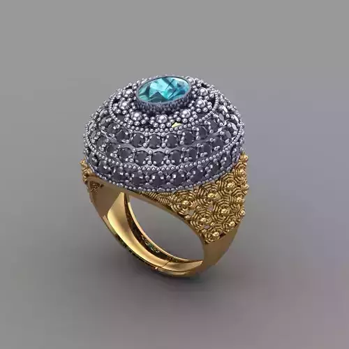 GOLD ring jewelry for woman