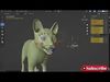 Cat Black Rigged and Animated Low-poly 3D model_2