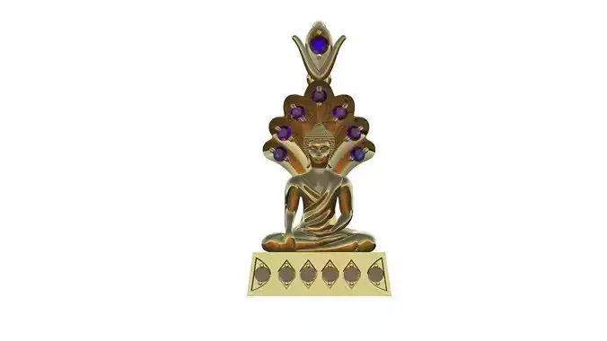 pendant Buddha 3D print model