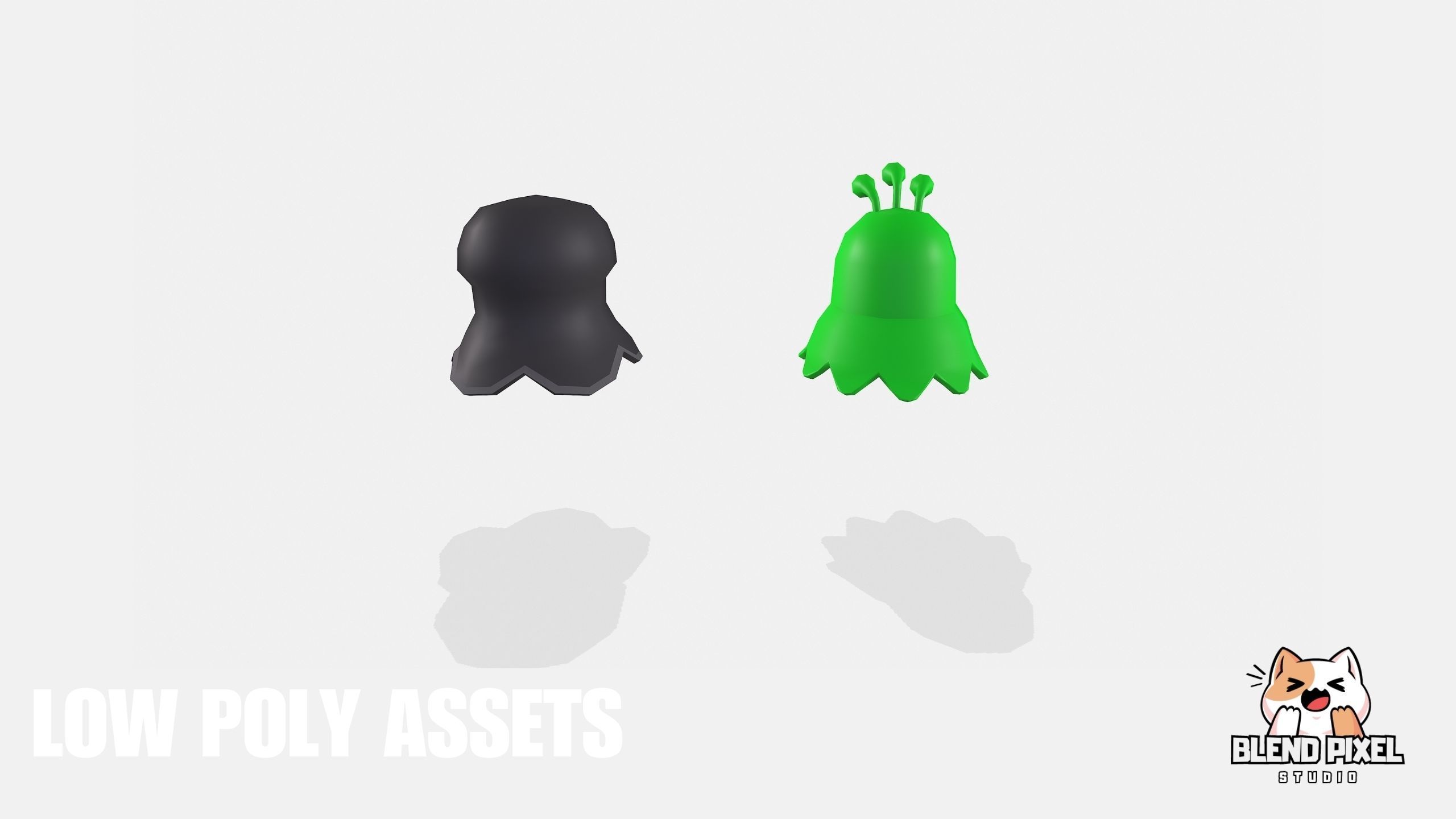 Toon Fantasy Enemies Low-poly 3D model_9
