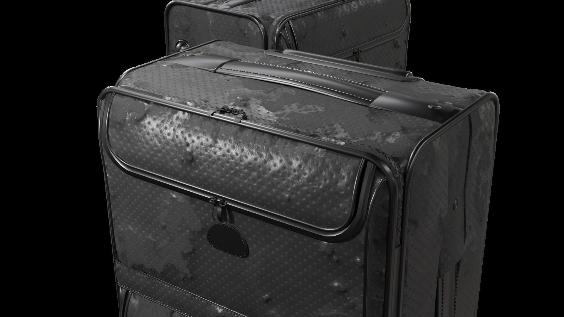 Old Lugagge 3D model_3