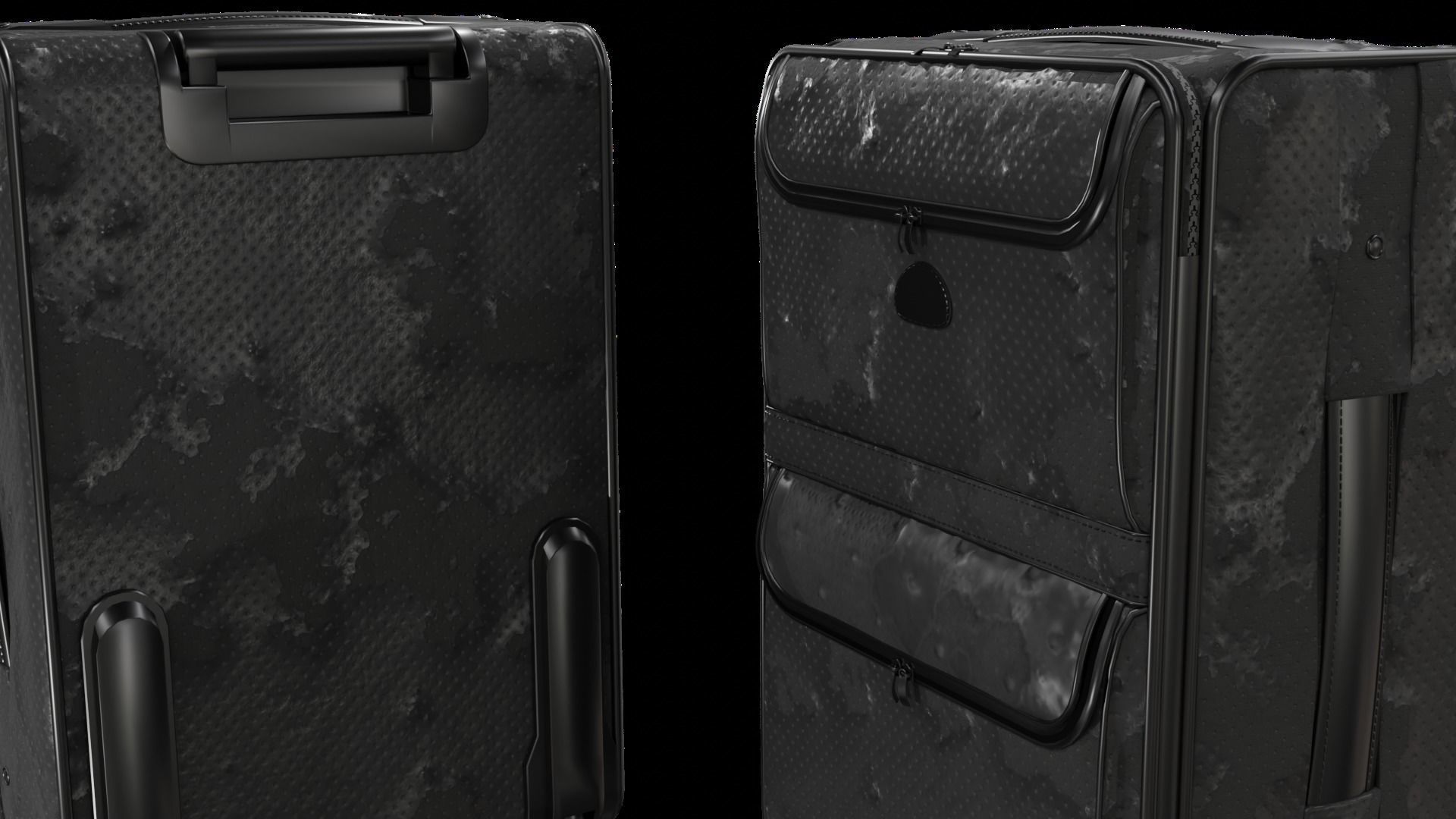 Old Lugagge 3D model_4