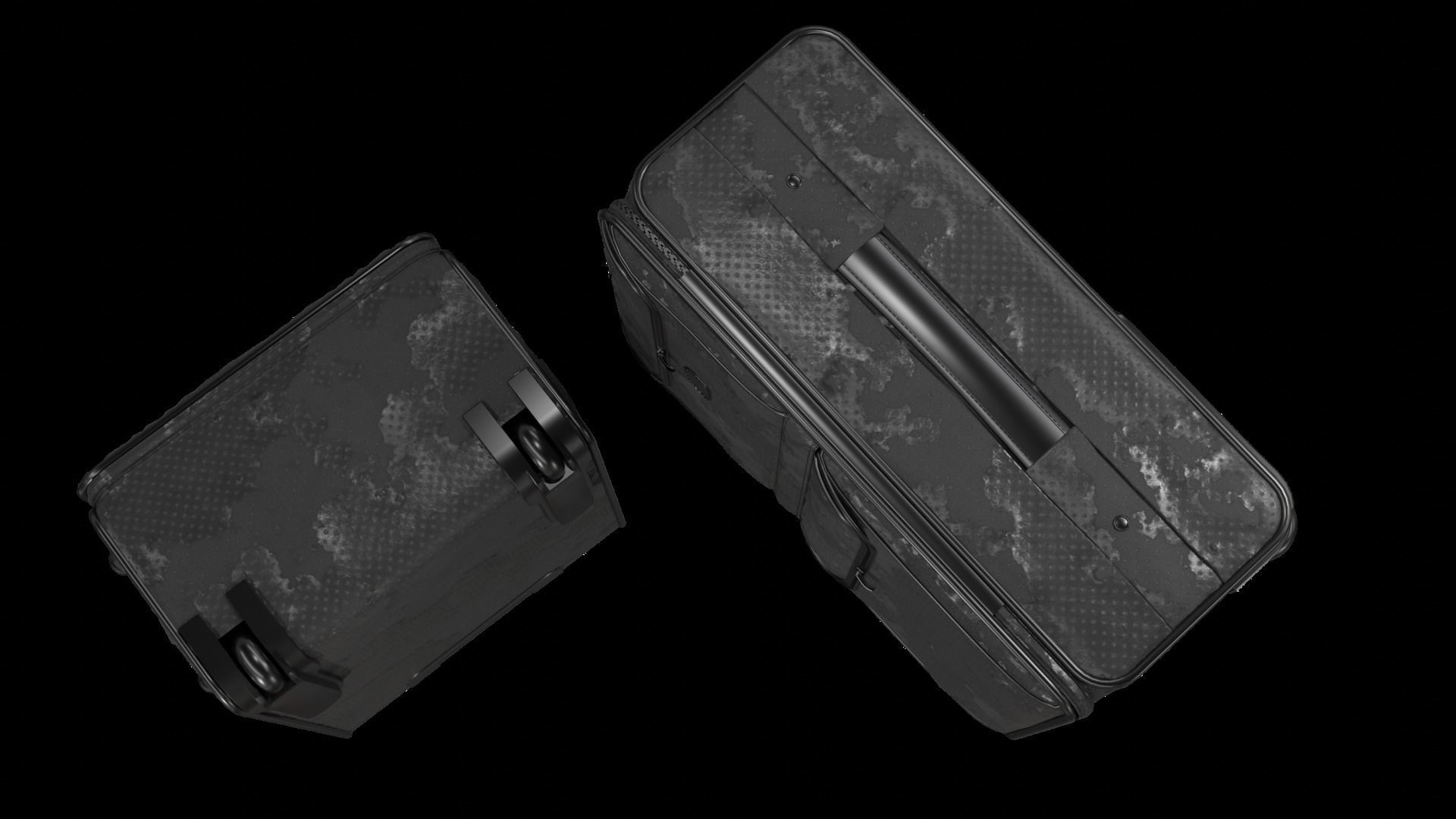 Old Lugagge 3D model_6