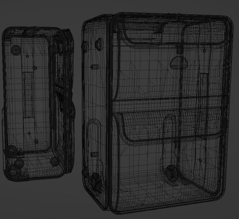 Old Lugagge 3D model_11
