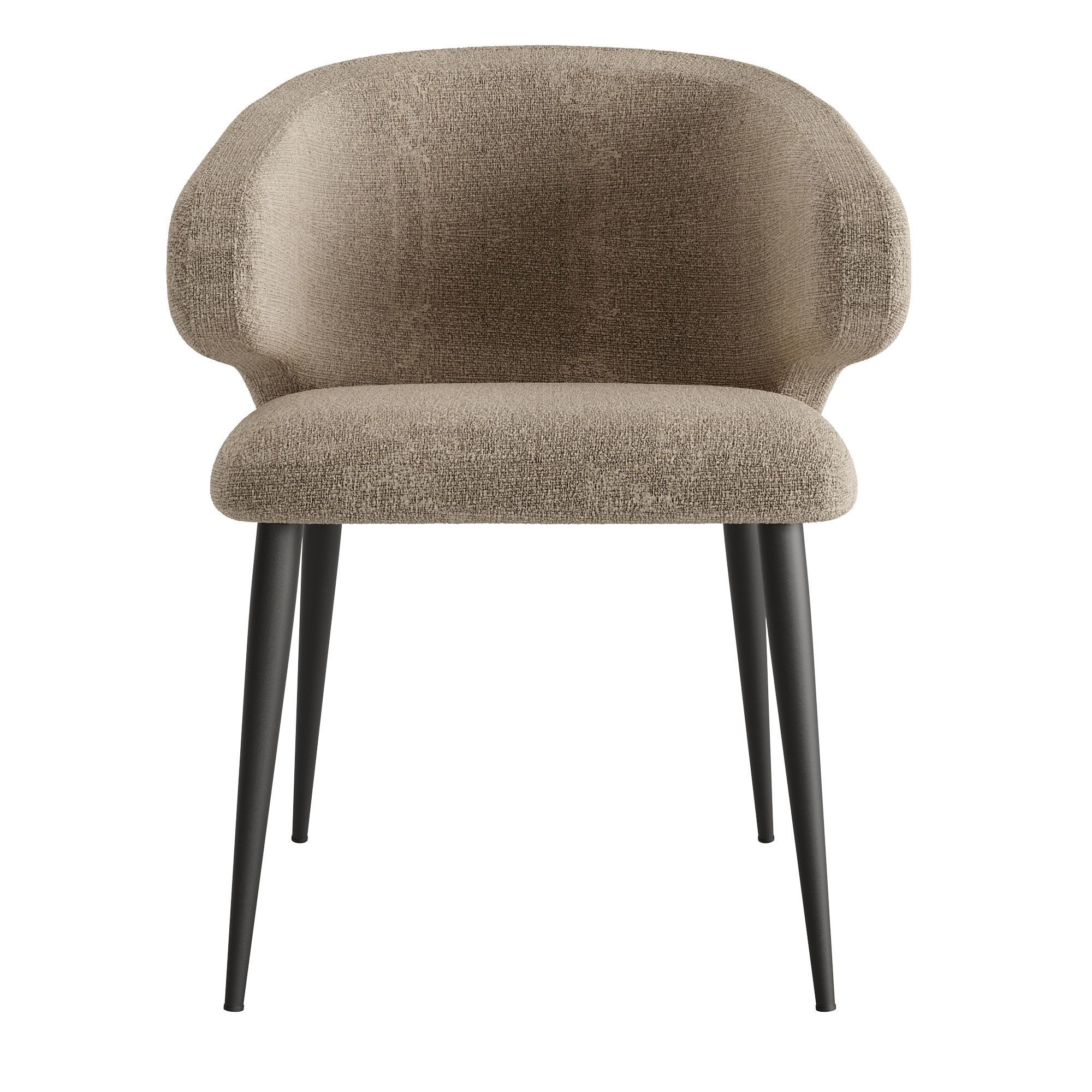 Sage chair Low-poly 3D model_1