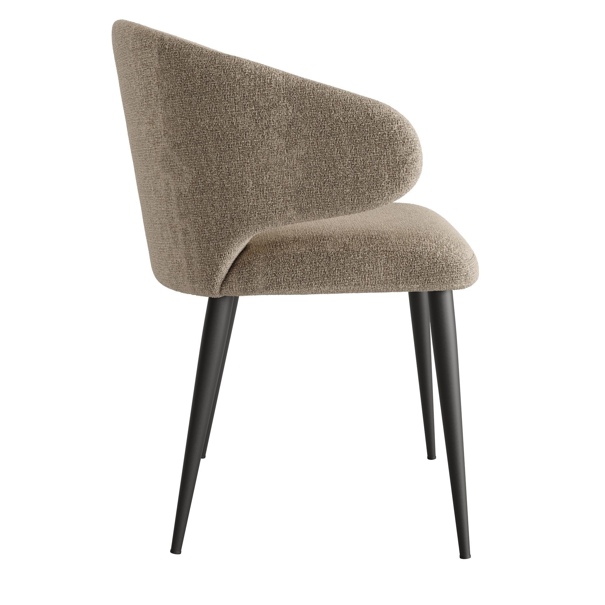 Sage chair Low-poly 3D model_2