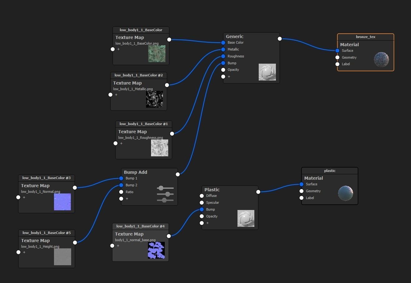 Classic Dragon asset for games and VFX Low-poly 3D model_13