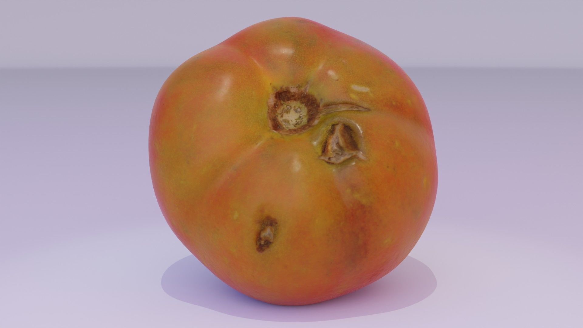 Tomato 07 Low-poly 3D model_11