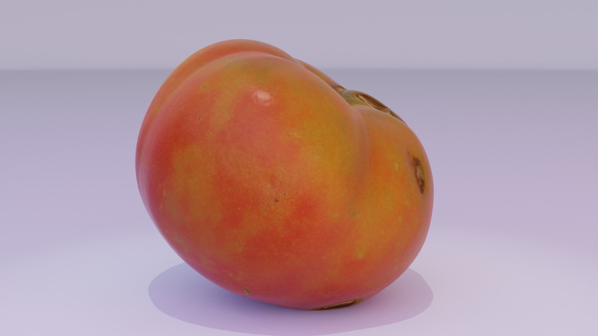 Tomato 07 Low-poly 3D model_13