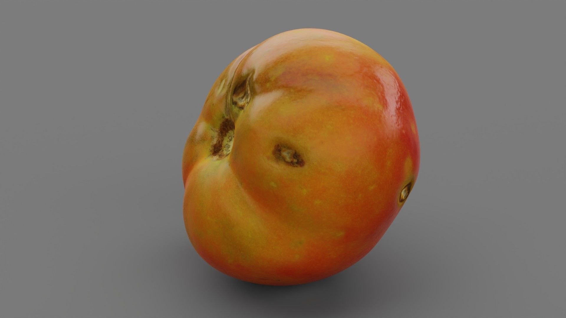 Tomato 07 Low-poly 3D model_28