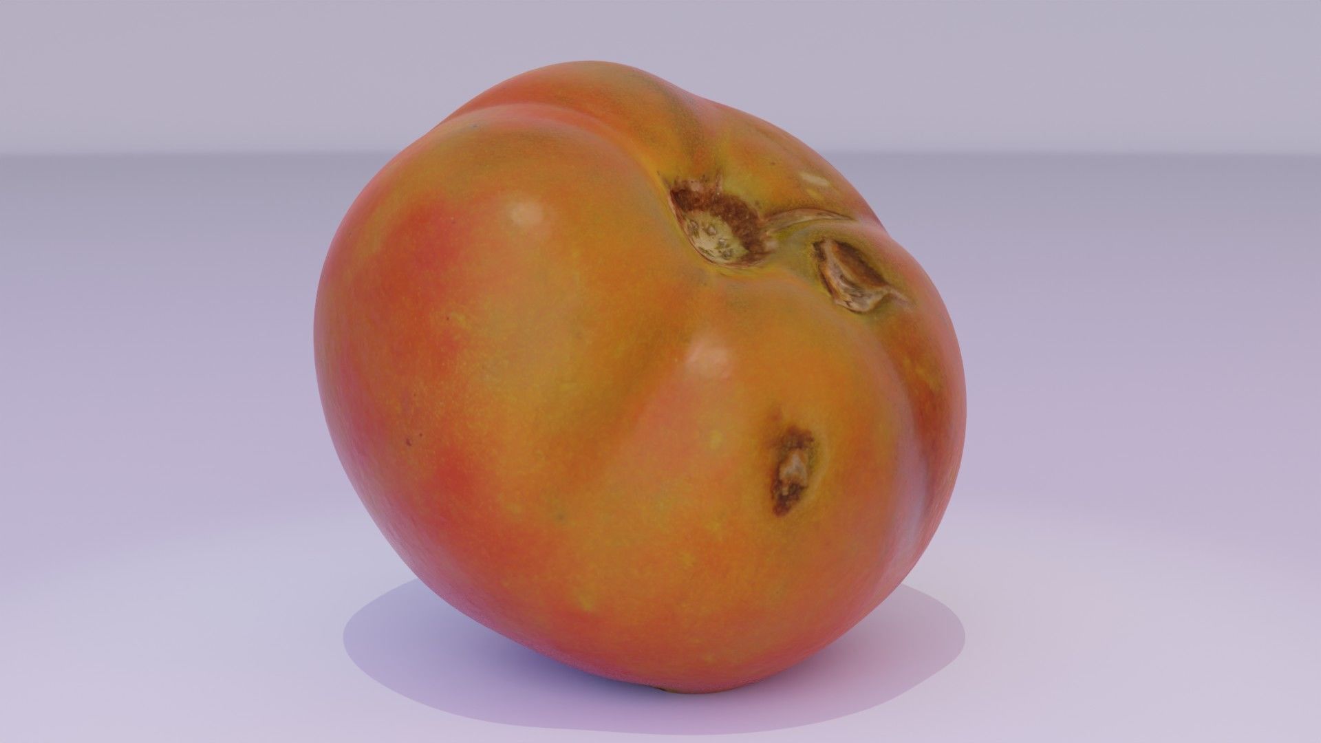Tomato 07 Low-poly 3D model_12