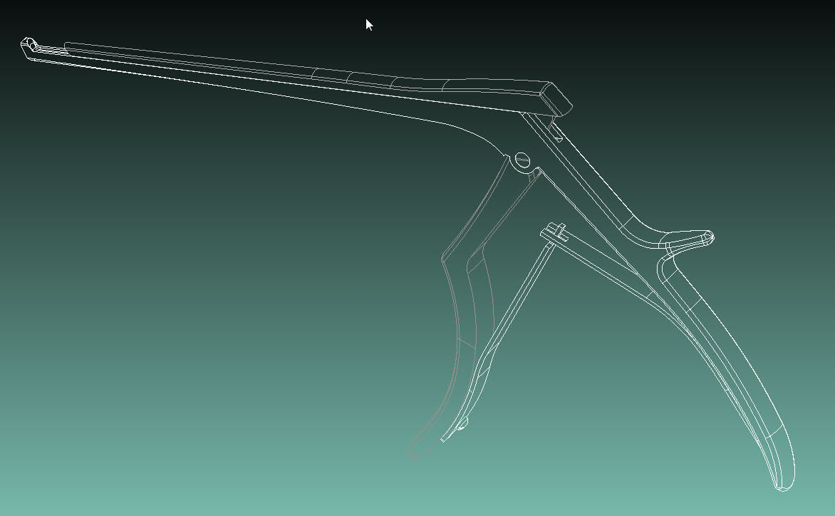 Kerrison Rongeur 3D model_6