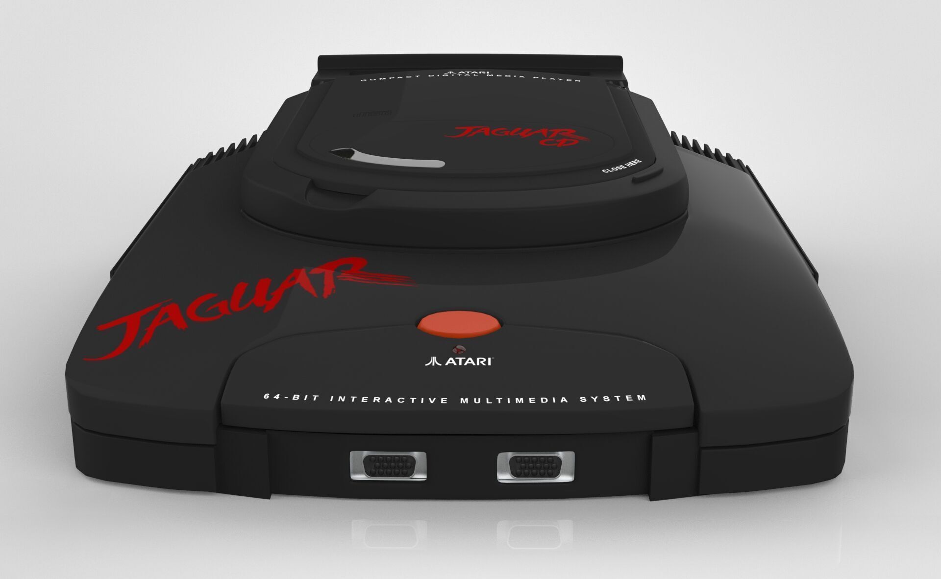 Atari Jaguar 3D model_7