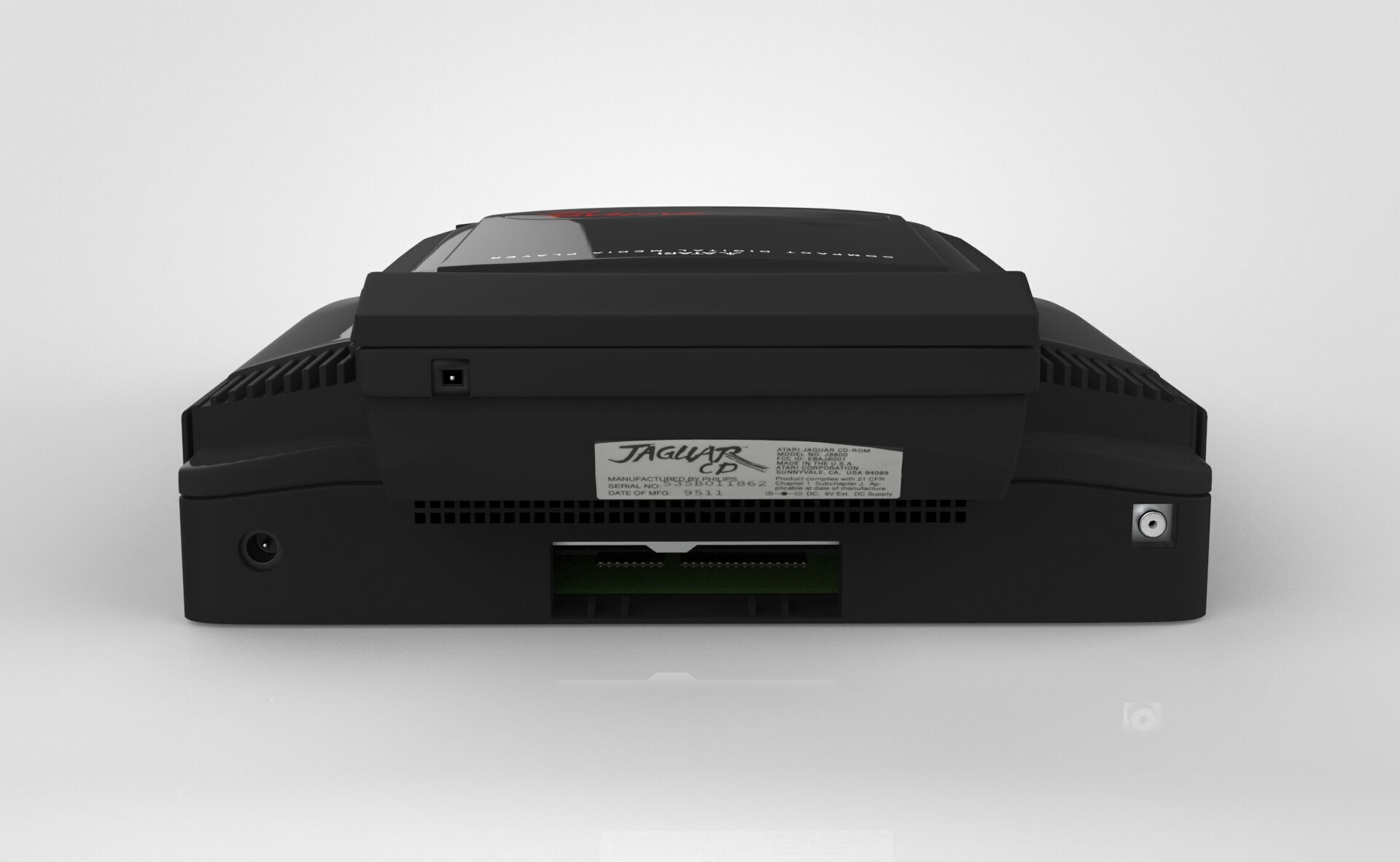 Atari Jaguar 3D model_4