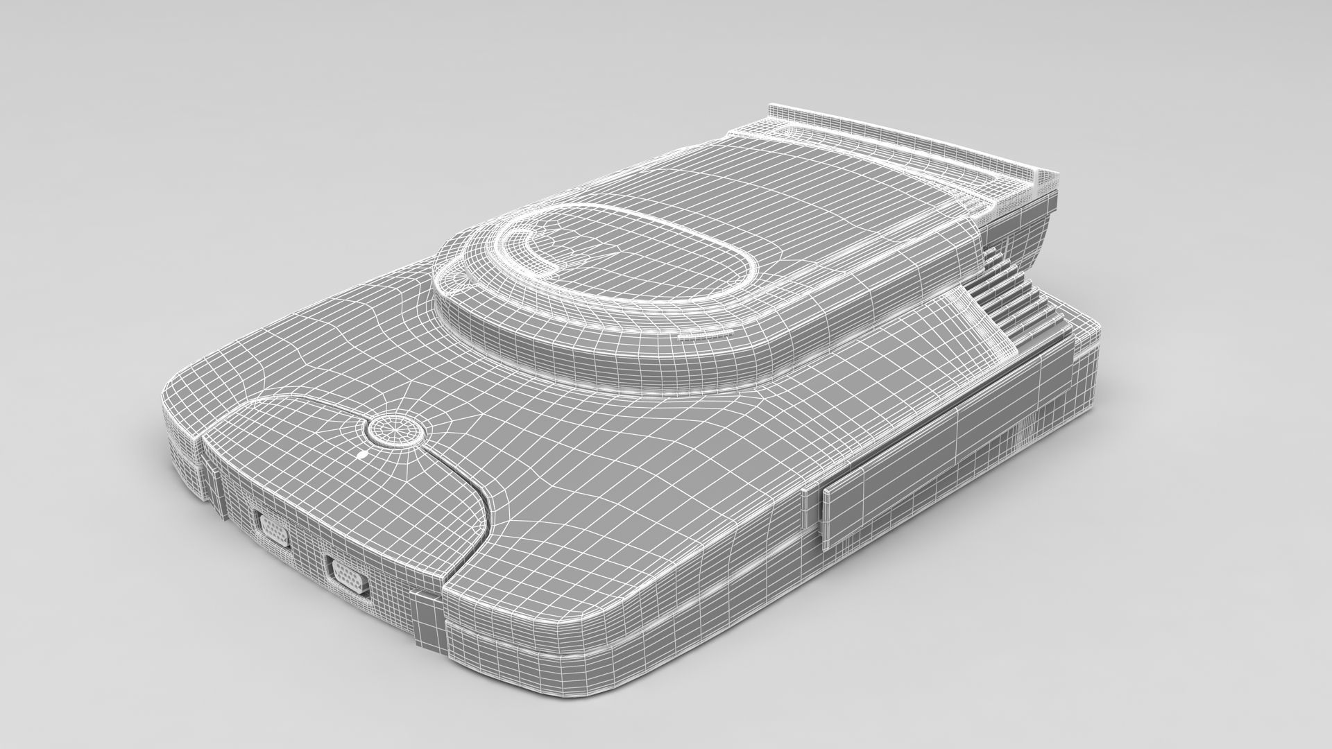 Atari Jaguar 3D model_8