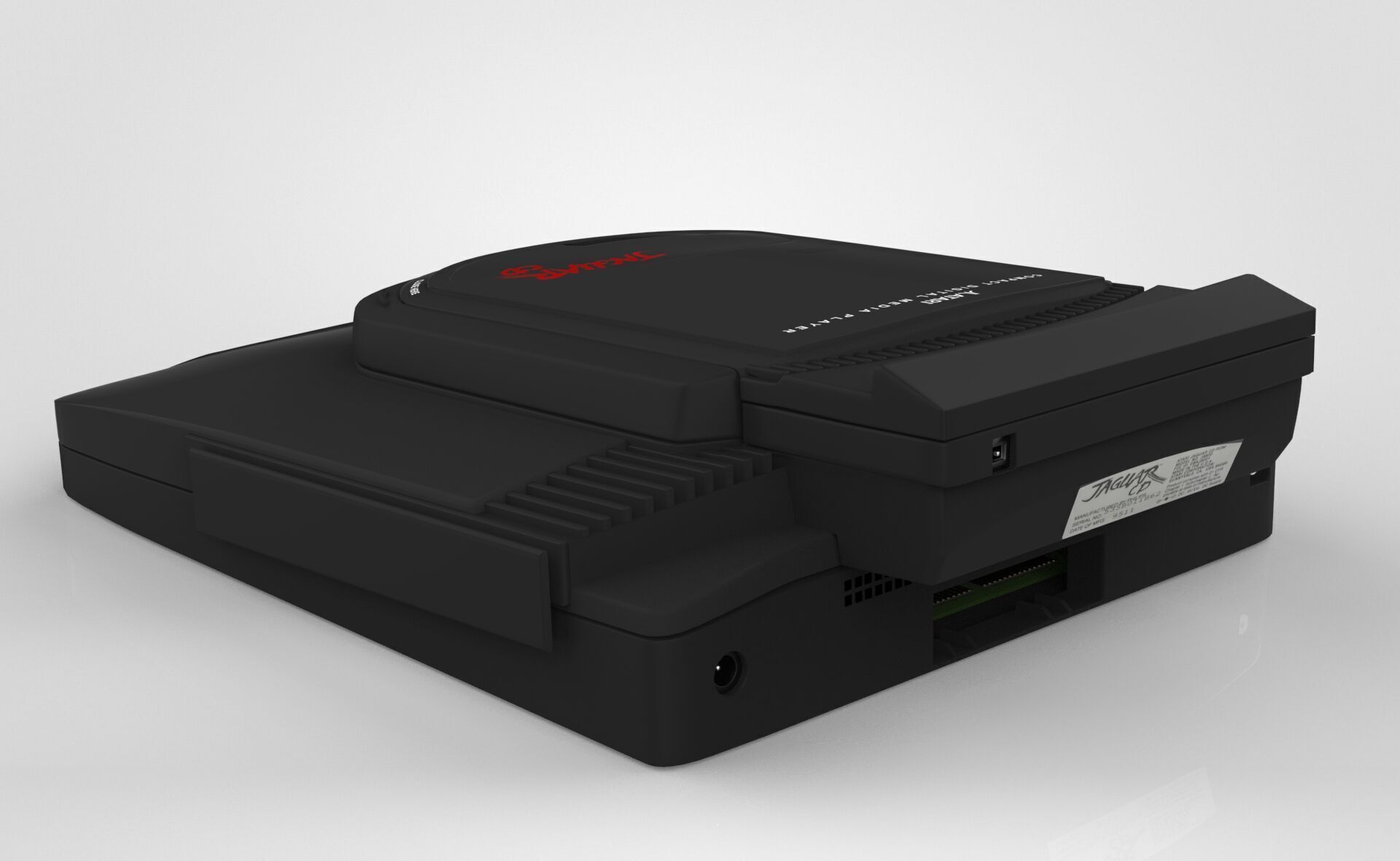 Atari Jaguar 3D model_3