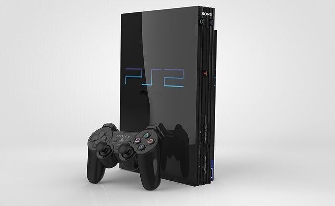 Sony Playstation 2 3D model