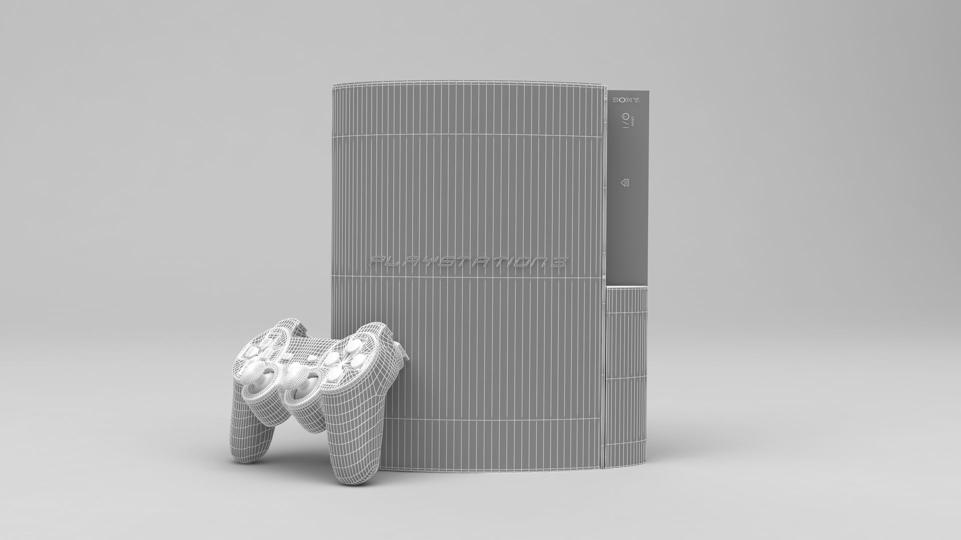 Sony Playstation 3 3D model_7