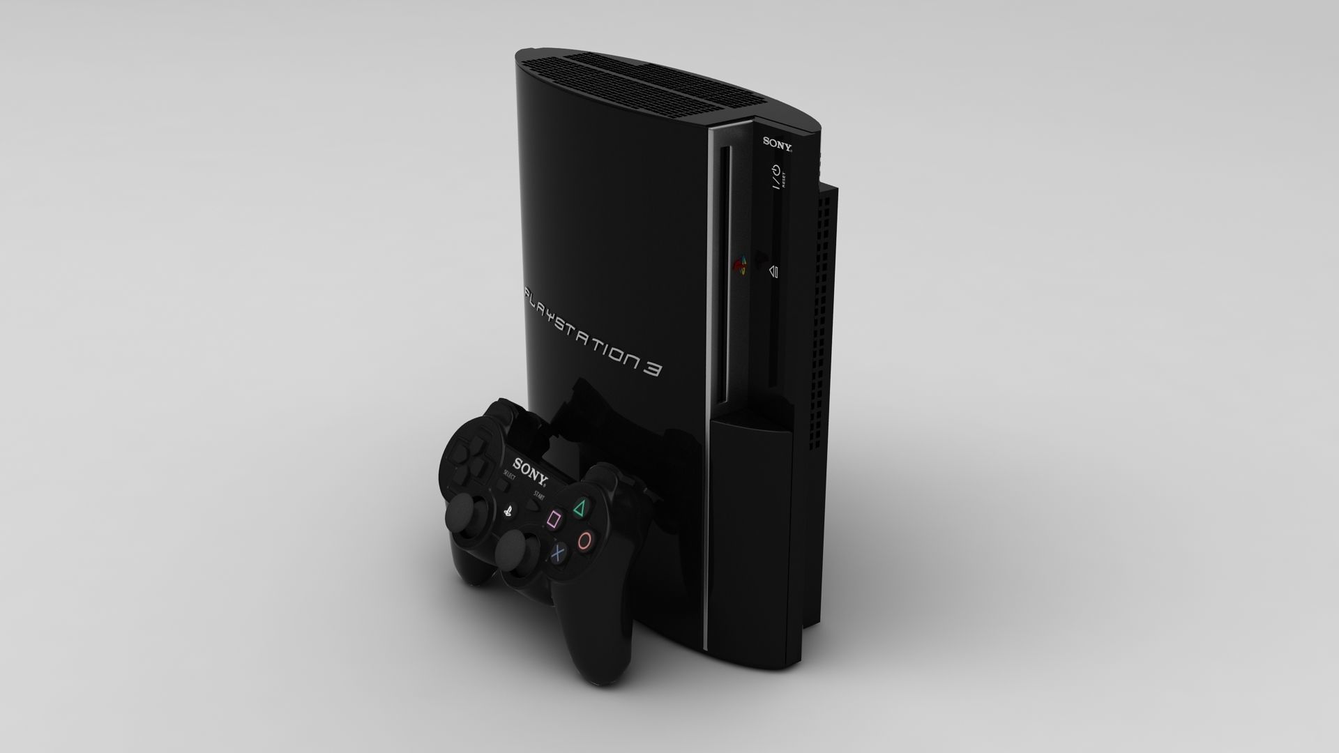 Sony Playstation 3 3D model_1