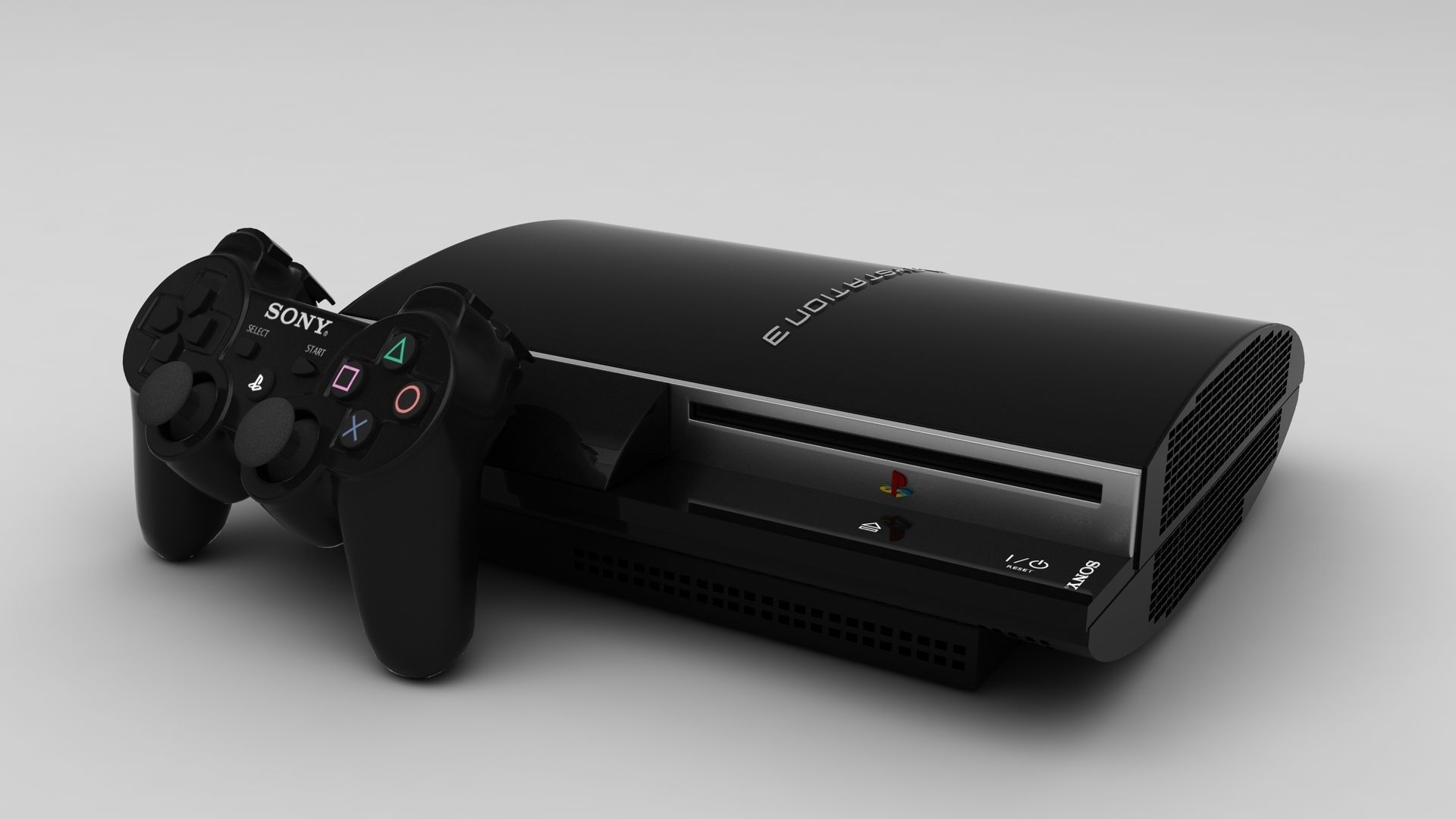 Sony Playstation 3 3D model_2
