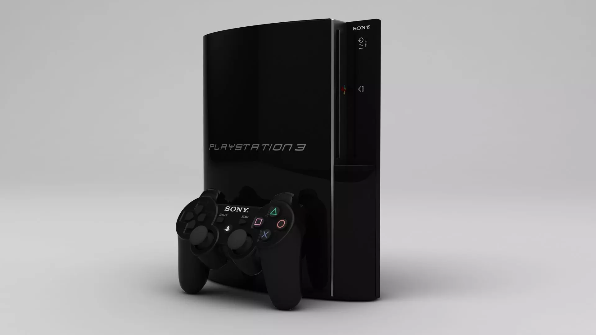 Sony Playstation 3 3D model_0