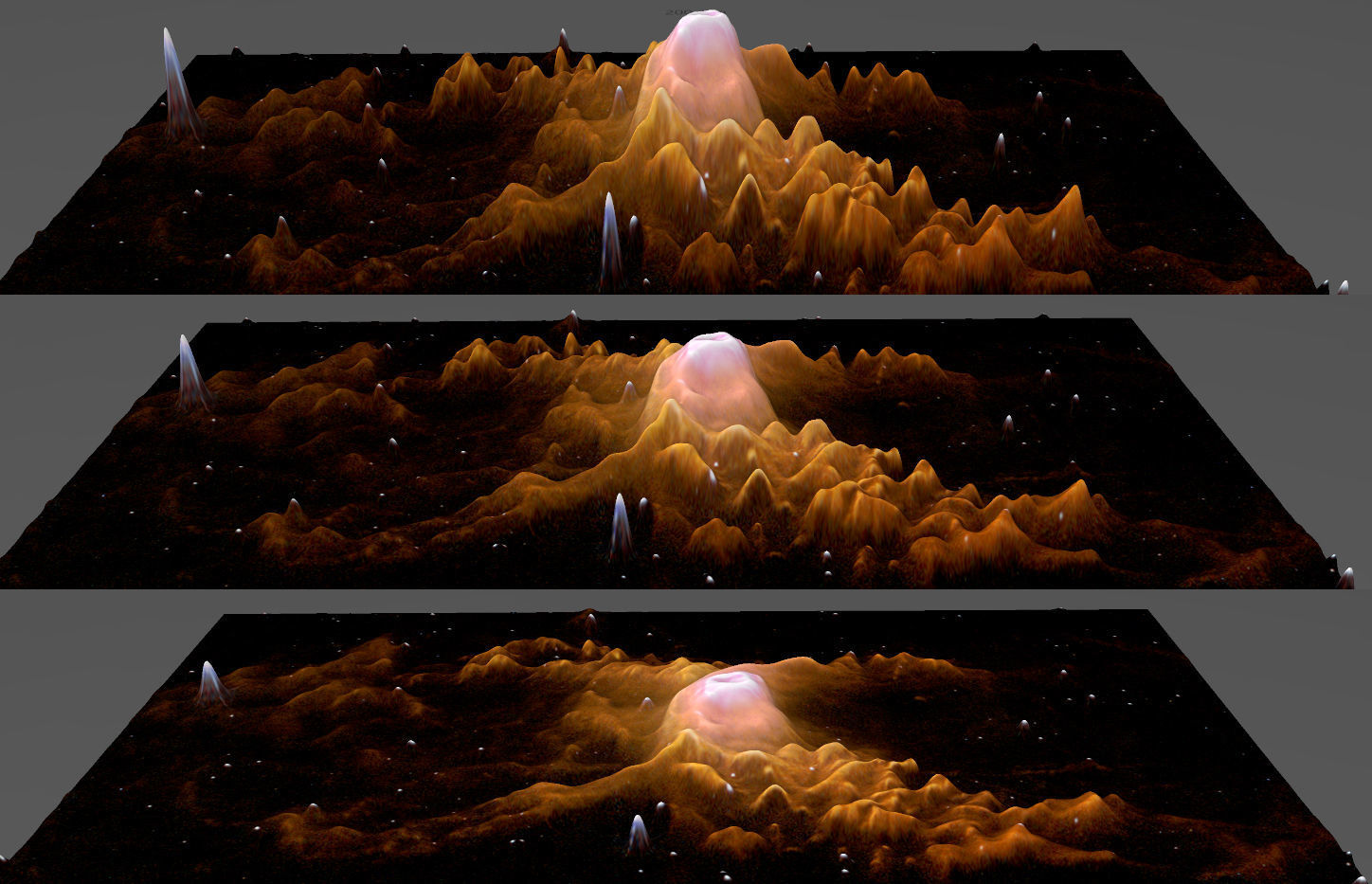 Red Spider nebula deep sky object 3d software analysis 3D print model_4