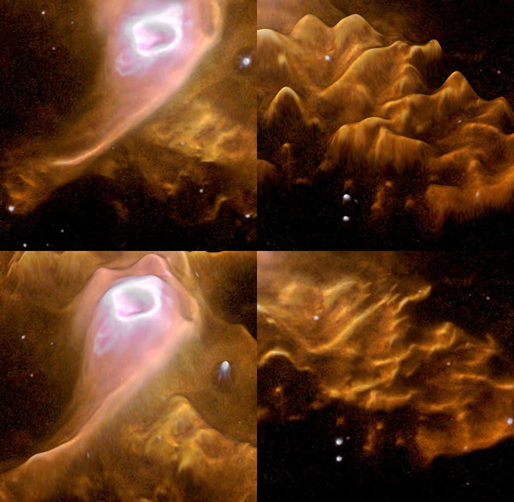 Red Spider nebula deep sky object 3d software analysis 3D print model_3