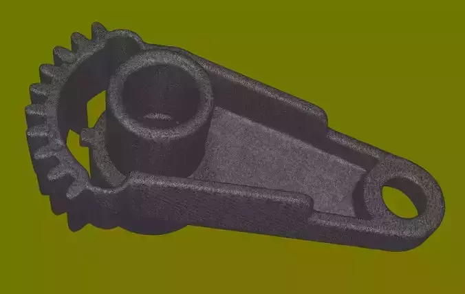 CITROEN C4 PEUGEOT 307 DS Climate Heater Temp Actuator Gear 3D print model