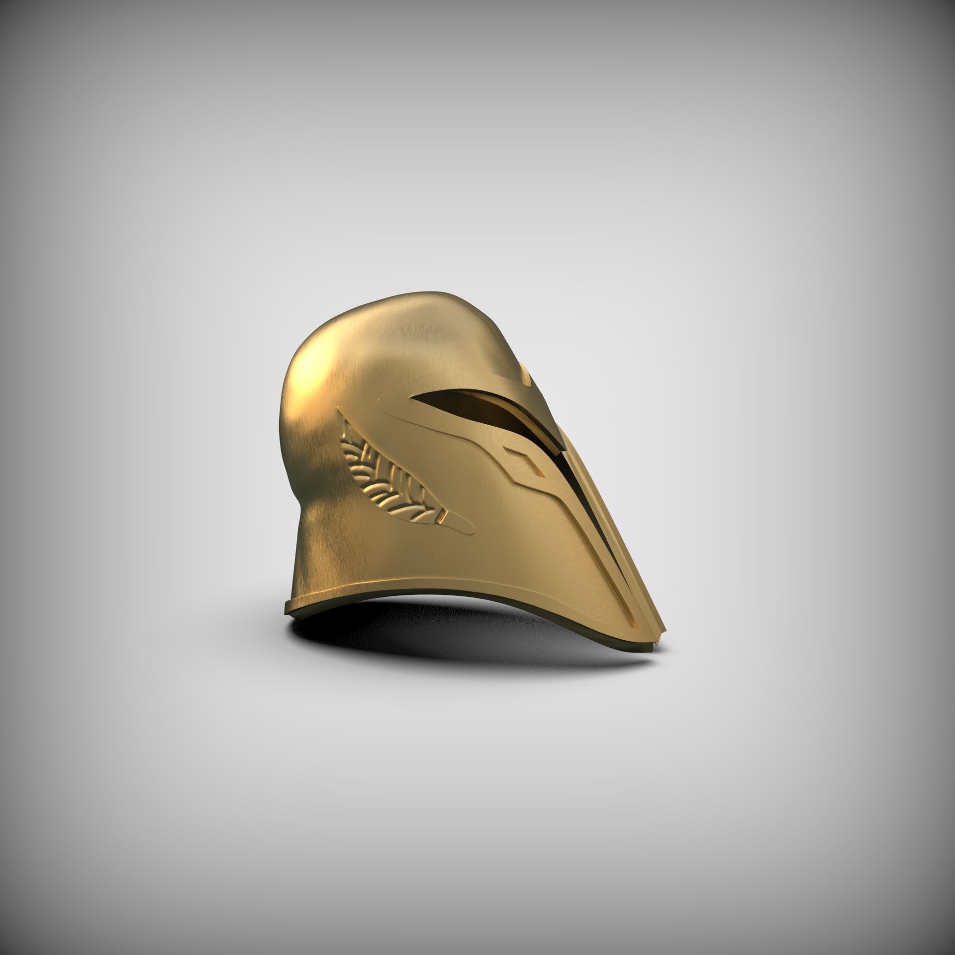 STL Pantheon baker helmet Cosplay 3d print 3D print model_5