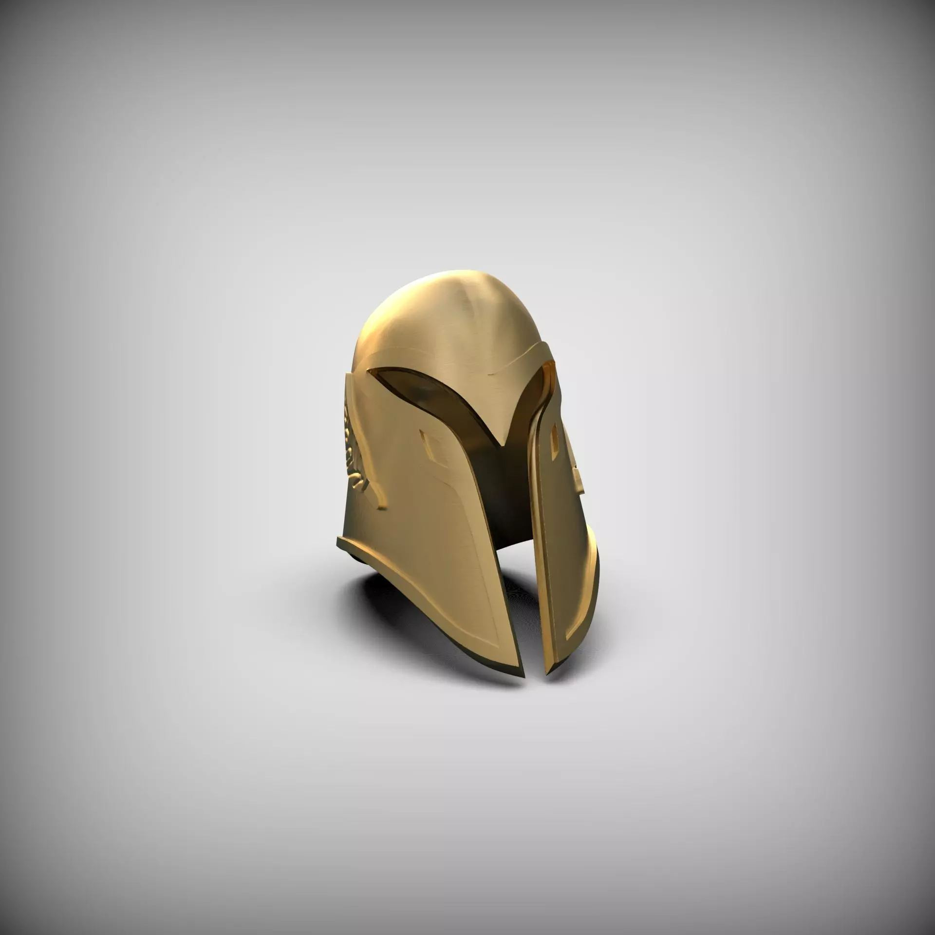 STL Pantheon baker helmet Cosplay 3d print 3D print model_0