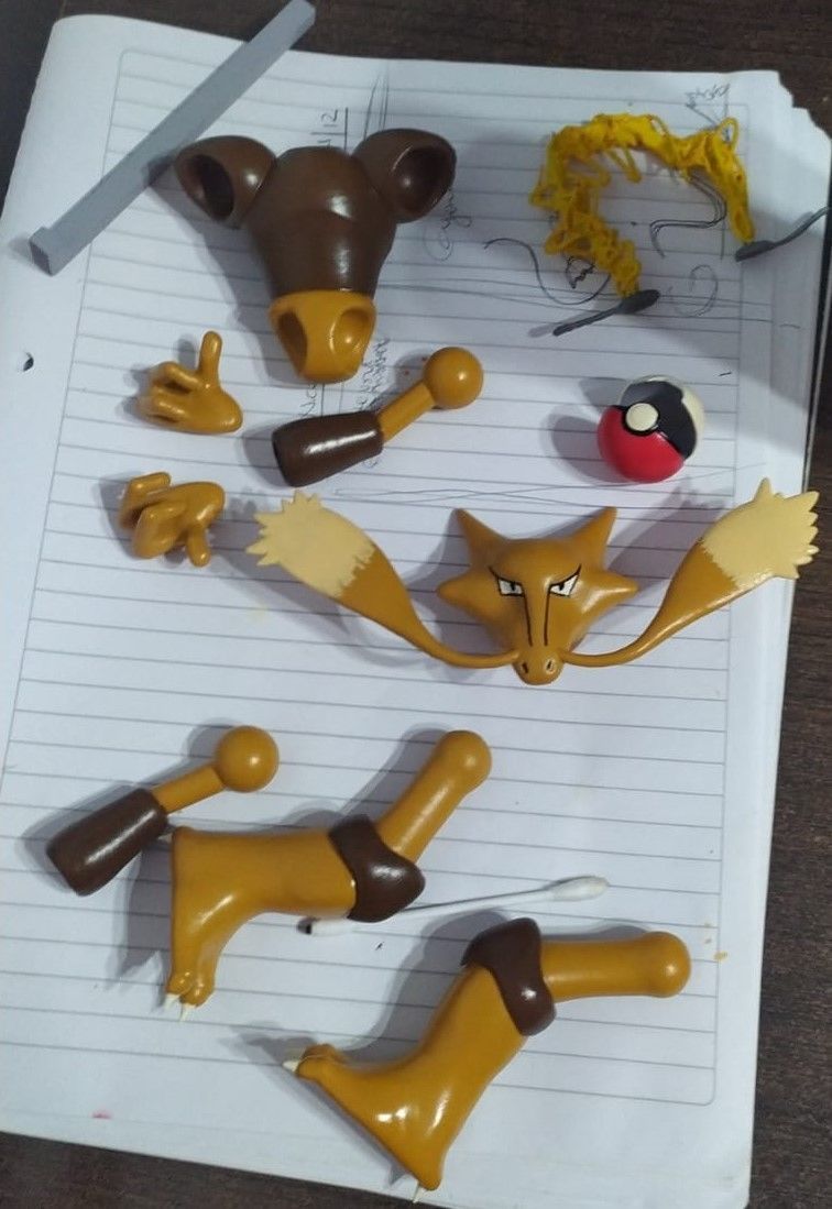 POKEMON ALAKAZAM 1st GENERATION 3D print model_14