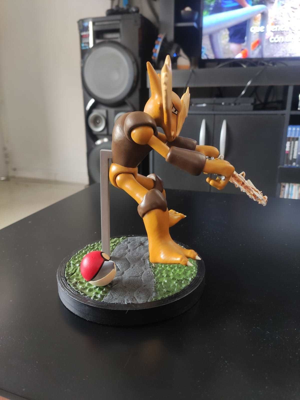 POKEMON ALAKAZAM 1st GENERATION 3D print model_8