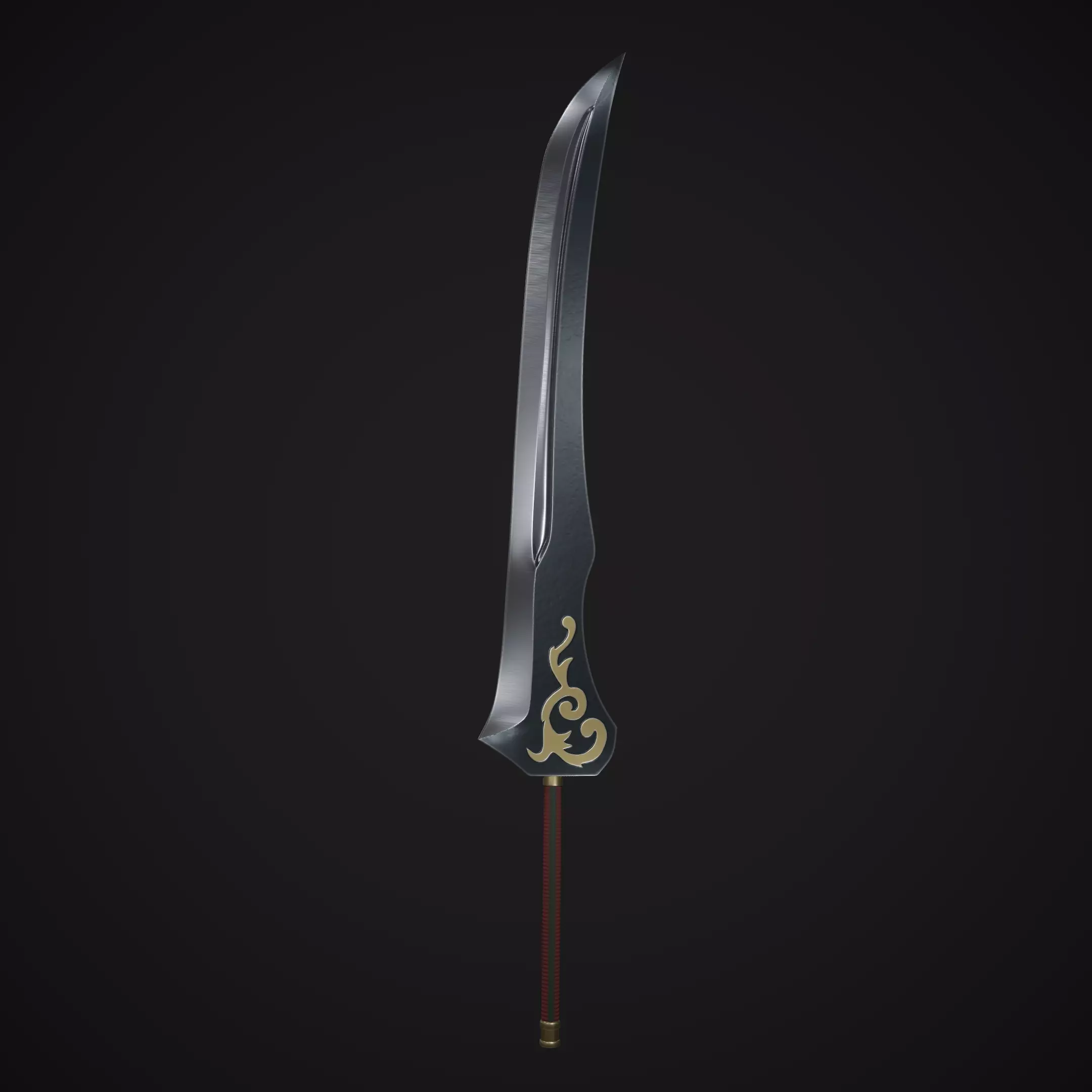Aurons Katana 3D print model_0