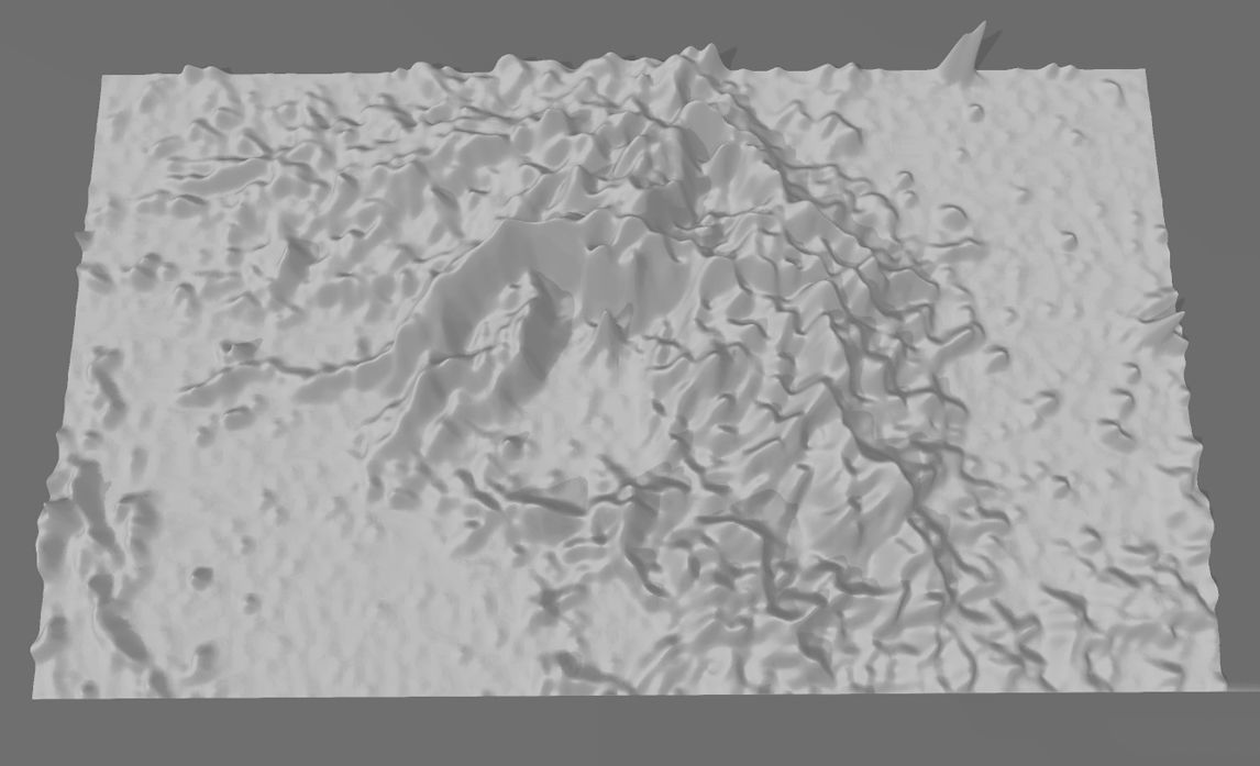 Tarantula nebula deep sky object 3d software analysis 3D print model_4