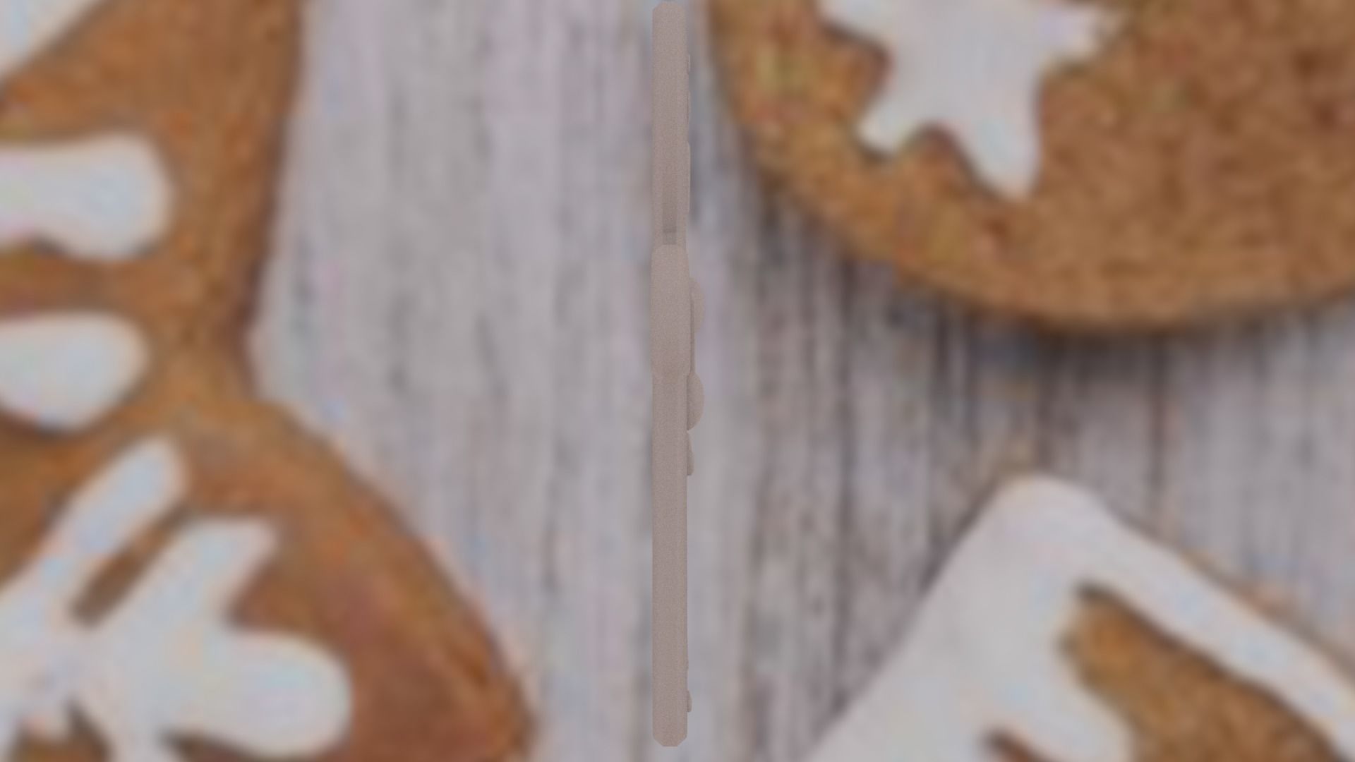 Christmas Gingerbread Man Low-poly 3D model_29