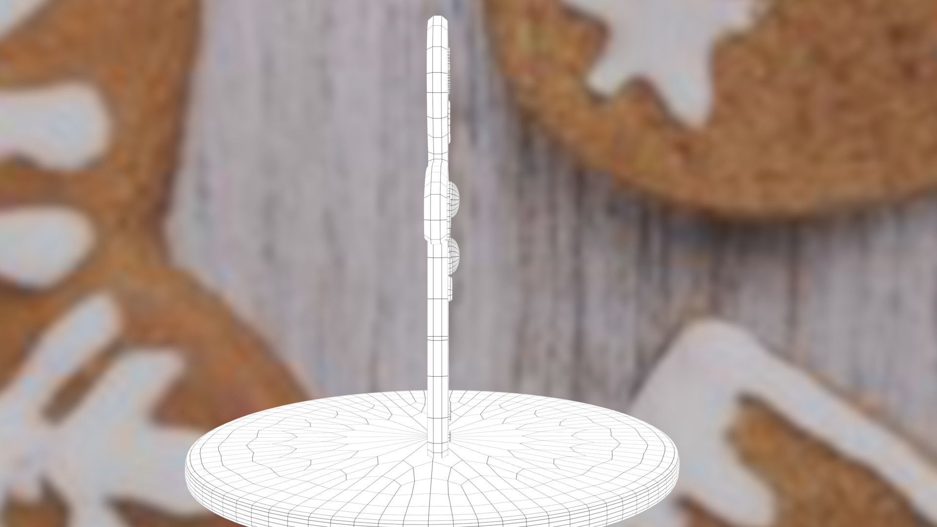 Christmas Gingerbread Man Low-poly 3D model_48