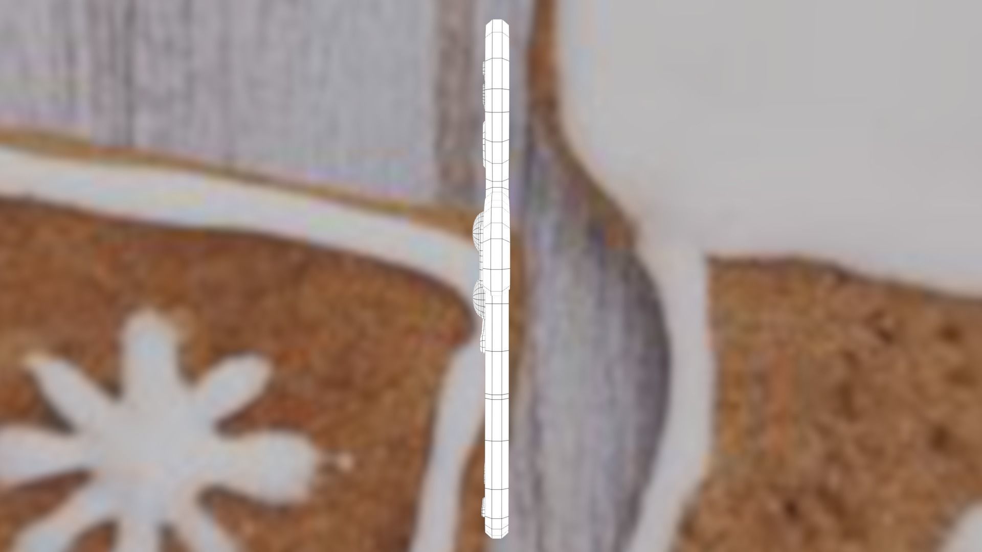 Christmas Gingerbread Man Low-poly 3D model_55