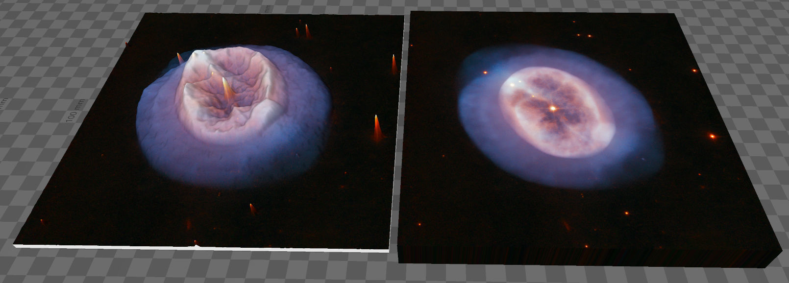 Inky Abyss deep sky object 3d software analysis 3D print model_1