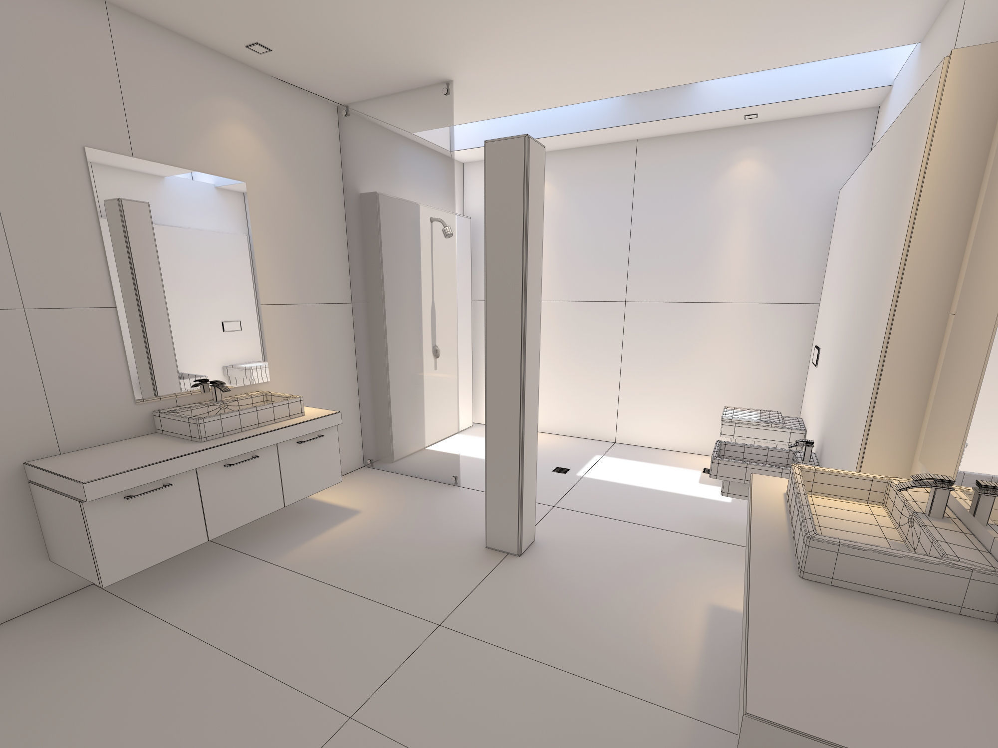 Bathroom 38 3D model_8