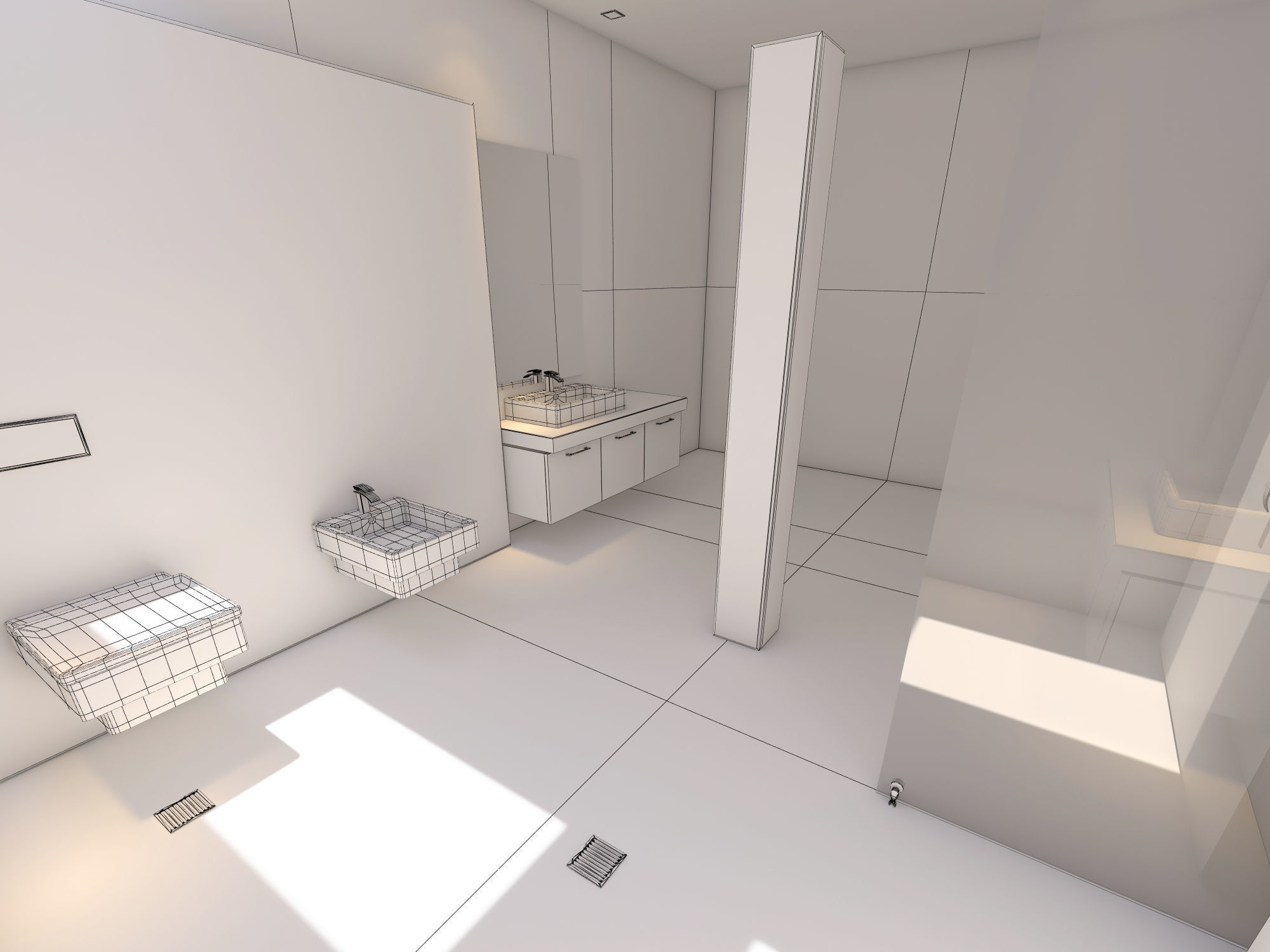 Bathroom 38 3D model_9