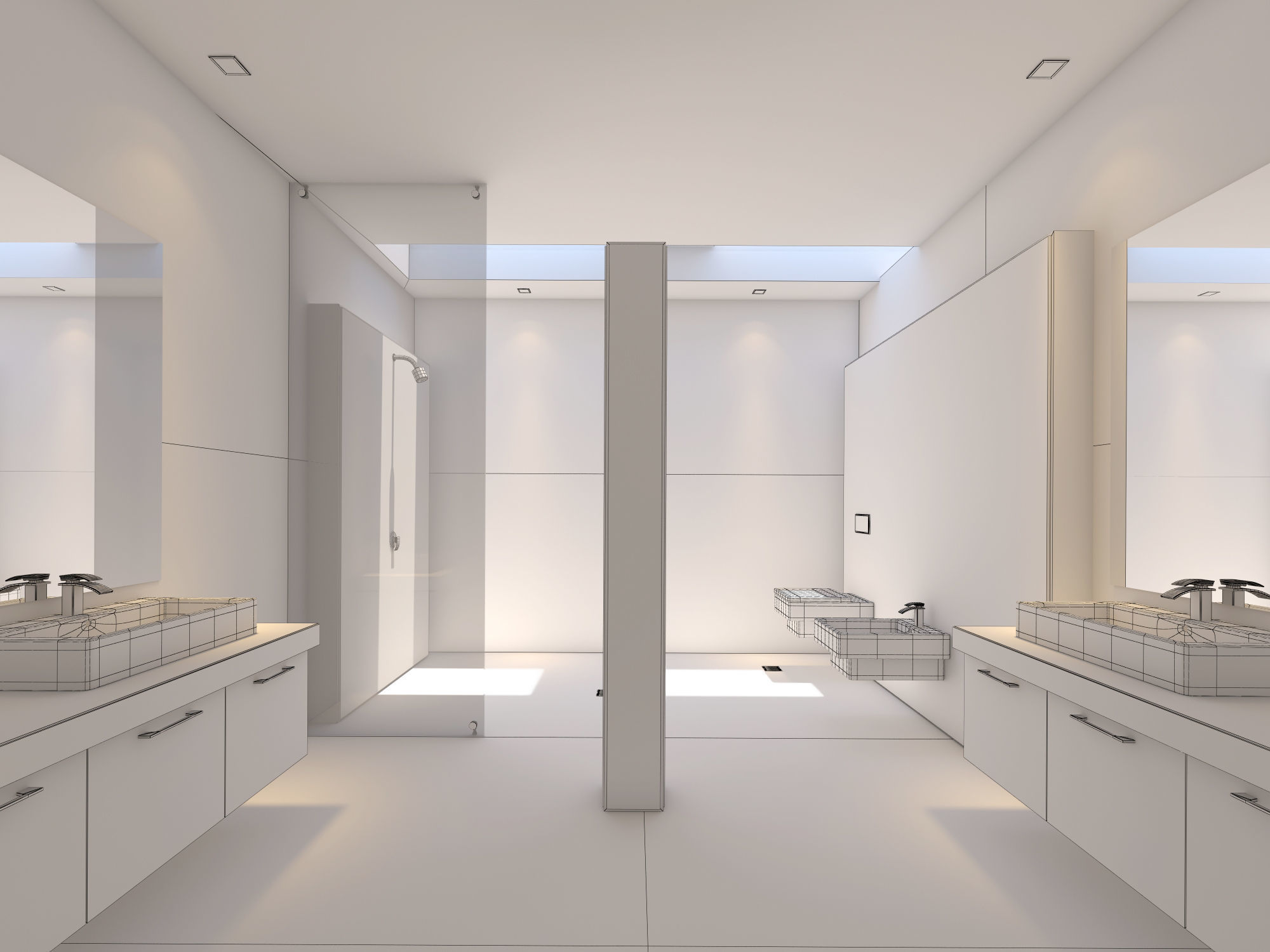 Bathroom 38 3D model_6