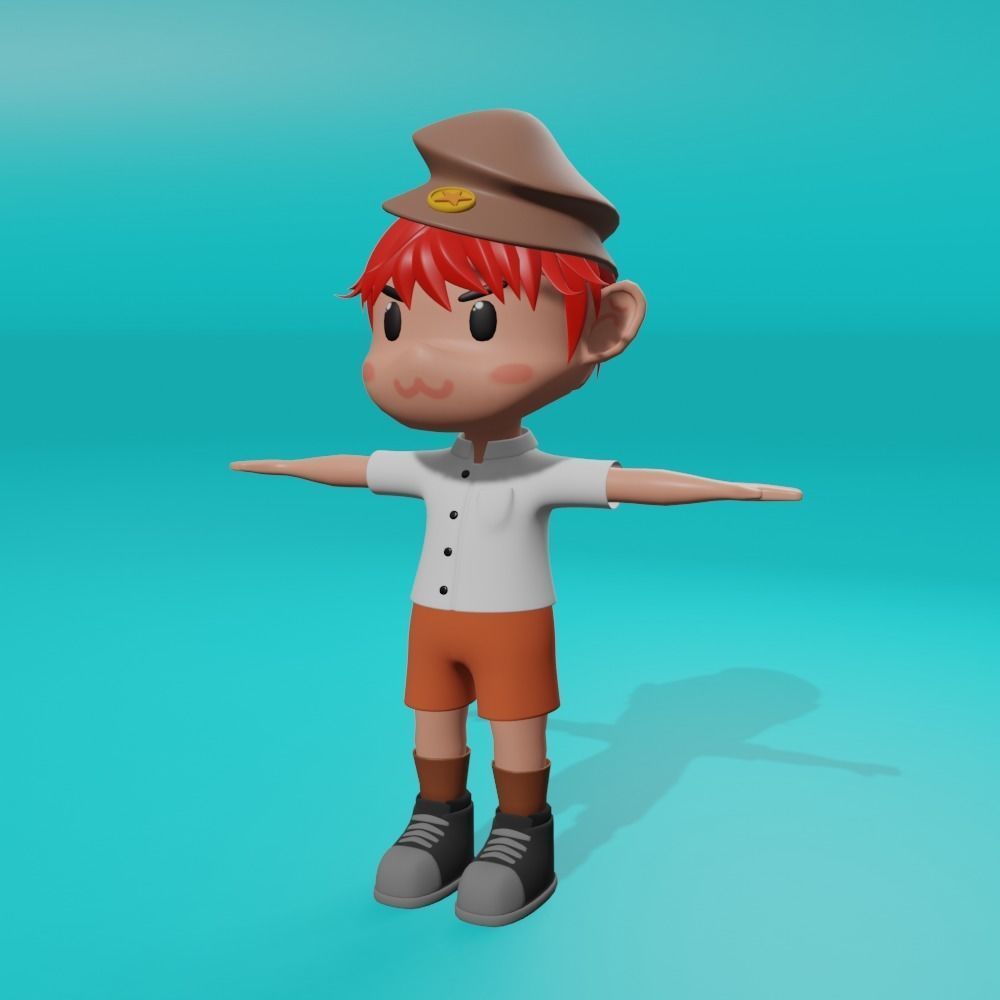 The boy My  3D model_1