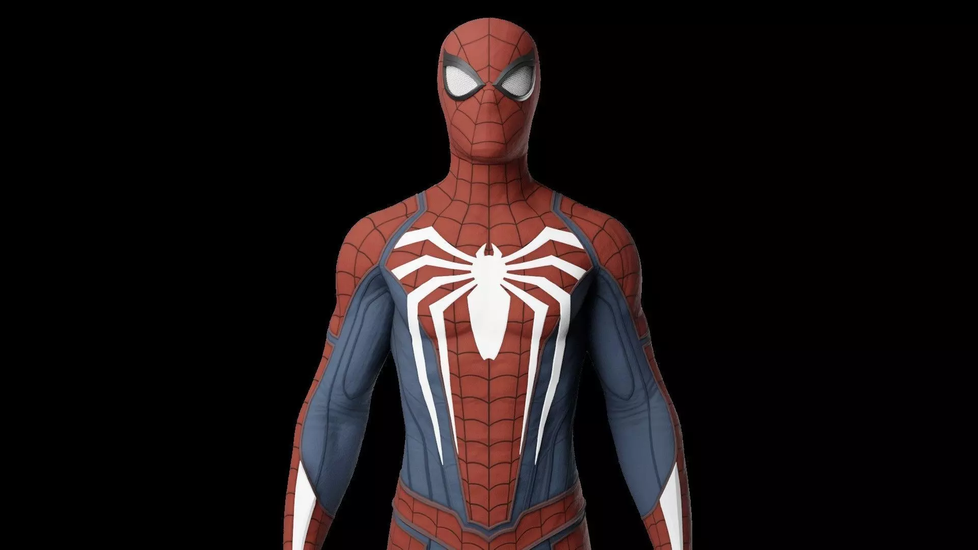 Marvel SpiderMan PS4 3d Model 3D model_0